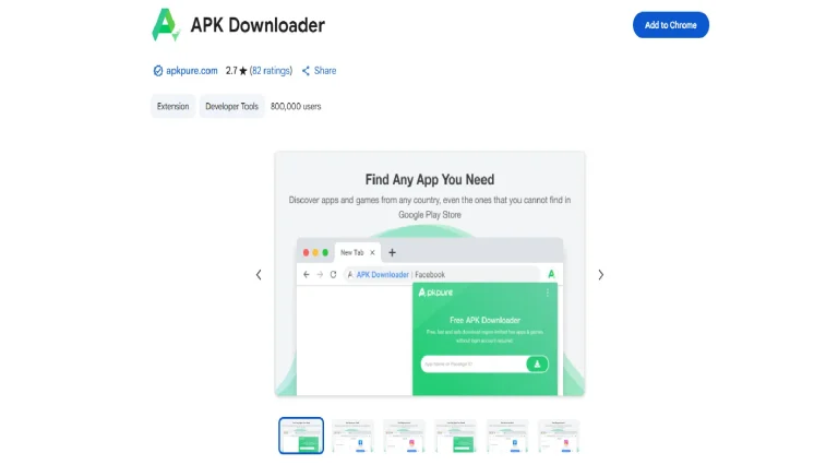 apk online extension banner